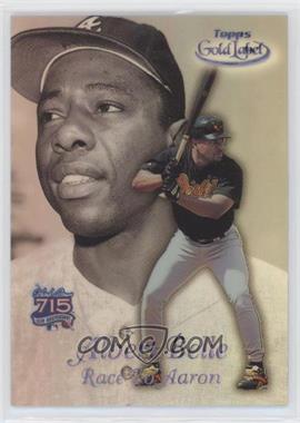 1999 Topps Gold Label - Race to Aaron - Black #RA5 - Albert Belle