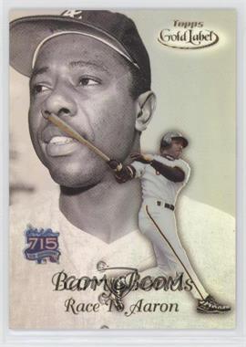 1999 Topps Gold Label - Race to Aaron #RA10 - Barry Bonds, Hank Aaron