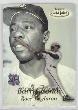 1999 Topps Gold Label - Race to Aaron #RA10 - Barry Bonds, Hank Aaron