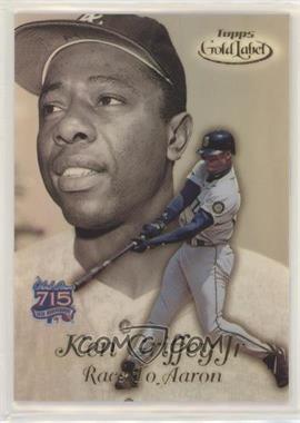 1999 Topps Gold Label - Race to Aaron #RA7 - Ken Griffey Jr., Hank Aaron