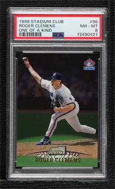 1999 Topps Stadium Club - [Base] - One of a Kind #96 - Roger Clemens /150 [PSA 8 NM‑MT]