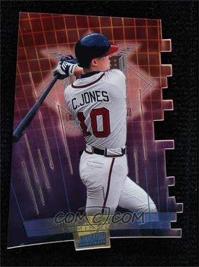 1999 Topps Stadium Club - Triumvirate - Luminous #T12A - Chipper Jones