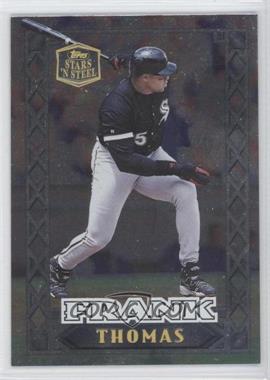 1999 Topps Stars 'n Steel - [Base] #29 - Frank Thomas