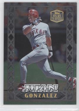 1999 Topps Stars 'n Steel - [Base] #7 - Juan Gonzalez