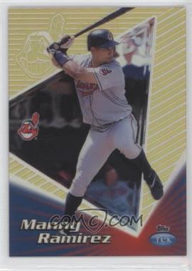 1999 Topps Tek - [Base] - Gold Pattern 05 #32B - Manny Ramirez /10