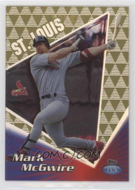 1999 Topps Tek - [Base] - Gold Pattern 06 #7B - Mark McGwire /10