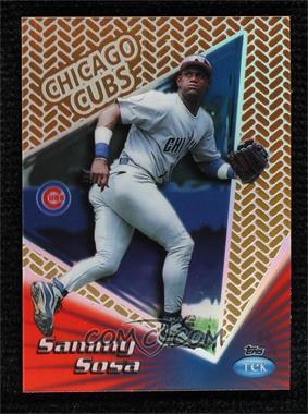 1999 Topps Tek - [Base] - Gold Pattern 08 #6B - Sammy Sosa /10