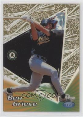 1999 Topps Tek - [Base] - Gold Pattern 13 #1B - Ben Grieve /10