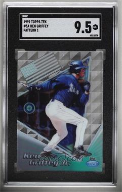 1999 Topps Tek - [Base] - Pattern 01 #5A - Ken Griffey Jr. [SGC 9.5 Mint+]