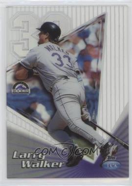 1999 Topps Tek - [Base] - Pattern 23 #4B - Larry Walker