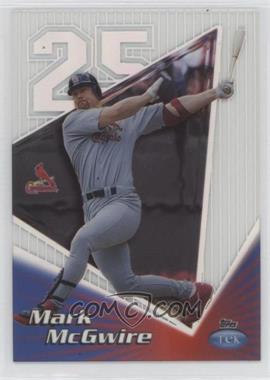 1999 Topps Tek - [Base] - Pattern 23 #7B - Mark McGwire