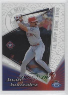 1999 Topps Tek - [Base] - Pattern 24 #41B - Juan Gonzalez