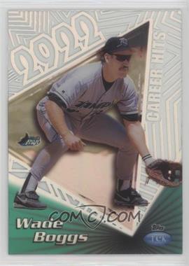 1999 Topps Tek - [Base] - Pattern 26 #9B - Wade Boggs