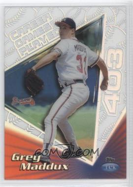 1999 Topps Tek - [Base] - Pattern 27 #43A - Greg Maddux