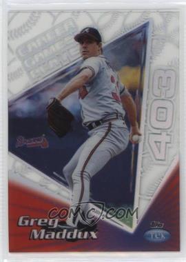 1999 Topps Tek - [Base] - Pattern 27 #43B - Greg Maddux