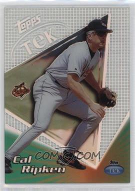 1999 Topps Tek - [Base] - Pattern 30 #25B - Cal Ripken Jr.