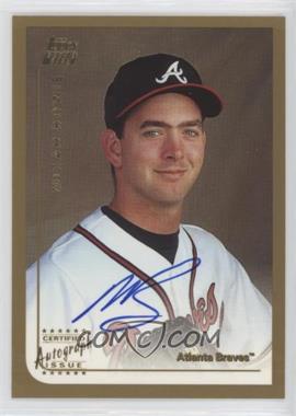 1999 Topps Traded - [Base] - Autographs #T12 - Micah Bowie