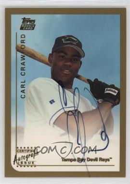 1999 Topps Traded - [Base] - Autographs #T75 - Carl Crawford