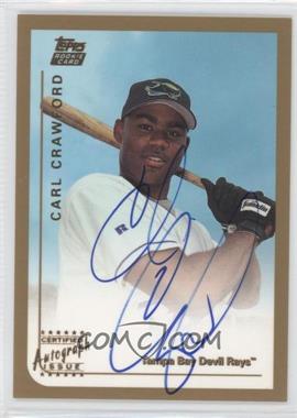 1999 Topps Traded - [Base] - Autographs #T75 - Carl Crawford