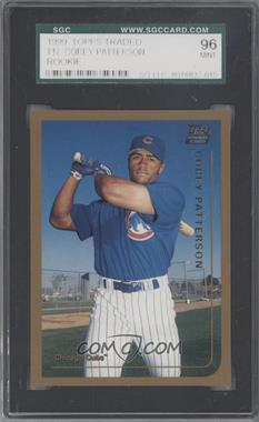 1999 Topps Traded - [Base] #T17 - Corey Patterson [SGC 9 MINT]