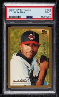 1999 Topps Traded - [Base] #T33 - CC Sabathia [PSA 9 MINT]