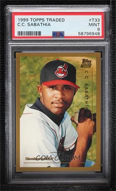 1999 Topps Traded - [Base] #T33 - CC Sabathia [PSA 9 MINT]