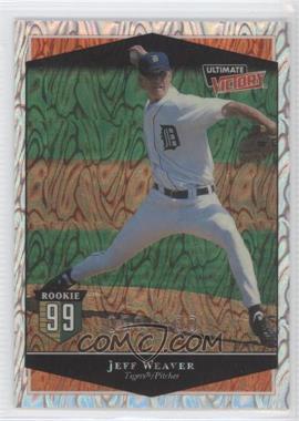 1999 Ultimate Victory - [Base] - Ultimate Collection #127 - Jeff Weaver /100