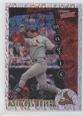 1999 Ultimate Victory - [Base] - Ultimate Collection #175 - Mark McGwire /100