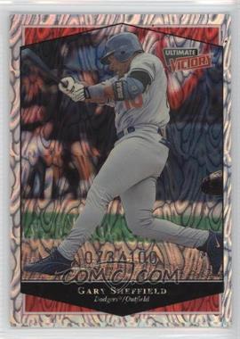 1999 Ultimate Victory - [Base] - Ultimate Collection #58 - Gary Sheffield /100