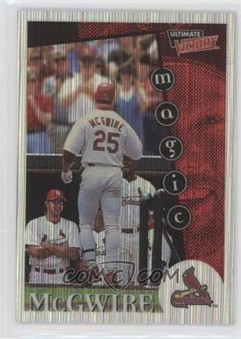 1999 Ultimate Victory - [Base] - Victory Collection #165 - Mark McGwire