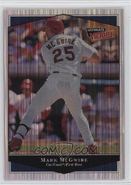 1999 Ultimate Victory - [Base] - Victory Collection #89 - Mark McGwire