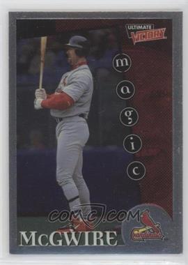 1999 Ultimate Victory - [Base] #176 - Mark McGwire