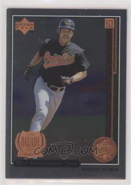 1999 Upper Deck - 10th Anniversary Team - Double #X3 - Roberto Alomar /4000