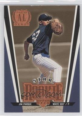 1999 Upper Deck - [Base] - Bronze UD Exclusives Level 1 #14 - Star Rookie - Jim Parque /100