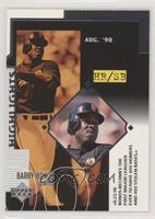 Season Highlight Checklist - Barry Bonds