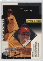 Season Highlight Checklist - Curt Schilling [EX to NM]