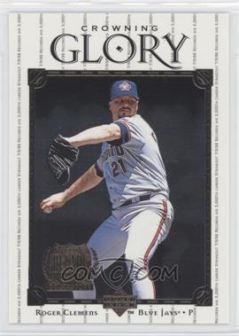 1999 Upper Deck - Crowning Glory #CG1 - Roger Clemens, Kerry Wood