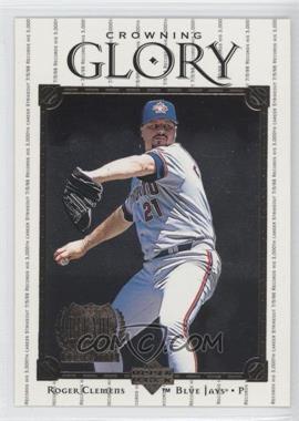 1999 Upper Deck - Crowning Glory #CG1 - Roger Clemens, Kerry Wood