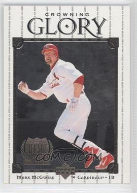 1999 Upper Deck - Crowning Glory #CG2 - Barry Bonds, Mark McGwire