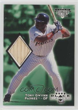 1999 Upper Deck Black Diamond - A Piece of History #TG - Tony Gwynn