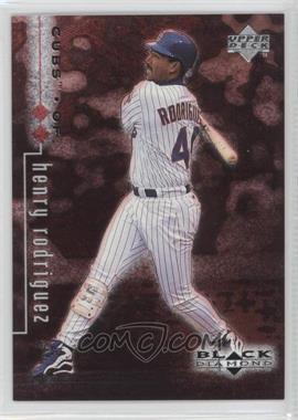 1999 Upper Deck Black Diamond - [Base] - Double Diamond #19 - Henry Rodriguez /3000