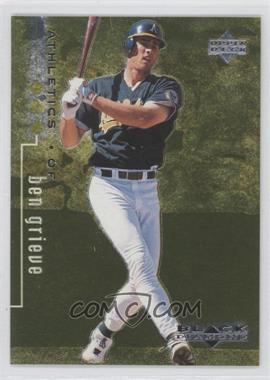 1999 Upper Deck Black Diamond - [Base] - Triple Diamond #61 - Ben Grieve /1500