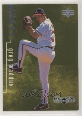 1999 Upper Deck Black Diamond - [Base] - Triple Diamond #9 - Greg Maddux /1500