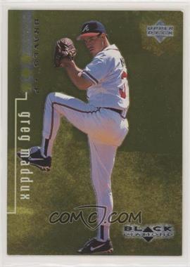 1999 Upper Deck Black Diamond - [Base] - Triple Diamond #9 - Greg Maddux /1500