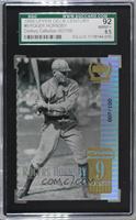 Rogers Hornsby [SGC 92 NM/MT+ 8.5] #/100