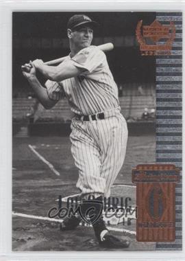 1999 Upper Deck Century Legends - [Base] #6 - Lou Gehrig