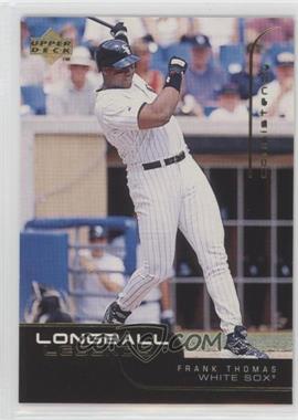 1999 Upper Deck Challengers for 70 - Longball Legends #L9 - Frank Thomas