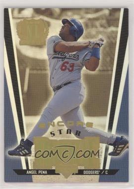 1999 Upper Deck Encore - [Base] - FX Gold #115 - Star Rookie - Angel Pena /125