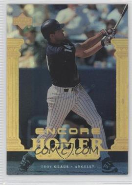 1999 Upper Deck Encore - [Base] - FX Gold #157 - Homer Odyssey - Troy Glaus /125