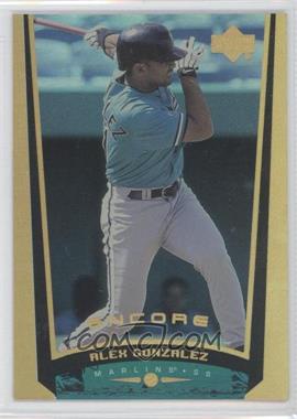 1999 Upper Deck Encore - [Base] - FX Gold #39 - Alex Gonzalez /125